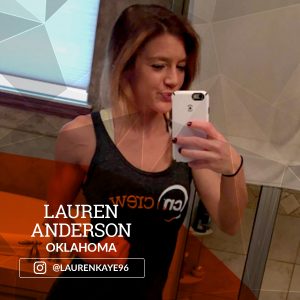 Lauren is an NASM certified personal trainer currently studying at Oklahoma State University. She fell in love with fitness after recovering from a severe eating disorder. Her current goal is to help and inspire as many people as possible through her fitness journey.